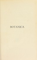 view Botanica / por Alfonso L. Herrera.