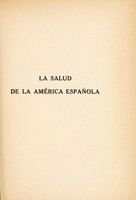 view La salud de la América Española / Juan-B. Teran.