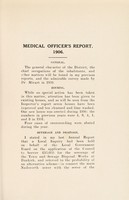 view [Report 1906] / Medical Officer of Health, Nailsworth U.D.C.