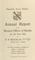 view [Report 1946] / Medical Officer of Health, Nantwich R.D.C.