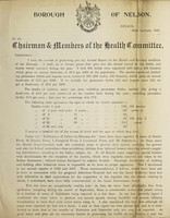 view [Report 1898] / Medical Officer of Health, Nelson Borough.