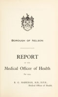 view [Report 1934] / Medical Officer of Health, Nelson Borough.