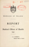 view [Report 1943] / Medical Officer of Health, Nelson Borough.