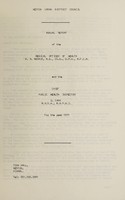 view [Report 1971] / Medical Officer of Health, Neston U.D.C.