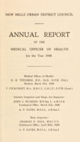 view [Report 1948] / Medical Officer of Health, New Mills (Derbyshire) U.D.C.