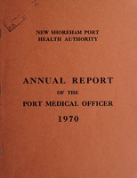 view [Report 1970] / Medical Officer of Health, New Shoreham Port Health Authority.