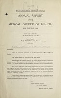 view [Report 1948] / Medical Officer of Health, Rhayader R.D.C.