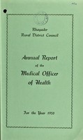 view [Report 1958] / Medical Officer of Health, Rhayader R.D.C.