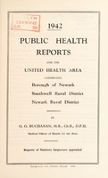 view [Report 1942] / Medical Officer of Health, Newark Borough, Southwell R.D.C., Newark R.D.C.
