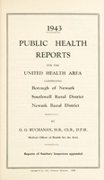 view [Report 1943] / Medical Officer of Health, Newark Borough, Southwell R.D.C., Newark R.D.C.