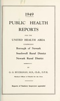 view [Report 1949] / Medical Officer of Health, Newark Borough, Southwell R.D.C., Newark R.D.C.