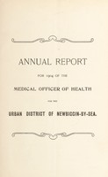 view [Report 1904] / Medical Officer of Health, Newbiggin-by-the-Sea U.D.C.