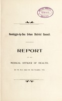 view [Report 1905] / Medical Officer of Health, Newbiggin-by-the-Sea U.D.C.