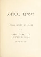 view [Report 1937] / Medical Officer of Health, Newbiggin-by-the-Sea U.D.C.