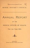 view [Report 1905] / Medical Officer of Health, Newcastle-under-Lyme (Union) R.D.C.