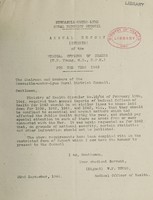 view [Report 1943] / Medical Officer of Health, Newcastle-under-Lyme (Union) R.D.C.