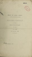 view [Report 1937] / Medical Officer of Health, Newhaven Port Health Authority.