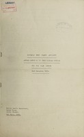 view [Report 1947] / Medical Officer of Health, Newhaven Port Health Authority.