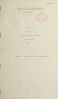 view [Report 1941] / Medical Officer of Health, Newmarket U.D.C.