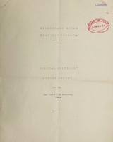 view [Report 1940] / Medical Officer of Health, Nidderdale R.D.C.