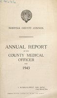 view [Report 1943] / Medical Officer of Health, Norfolk County Council.