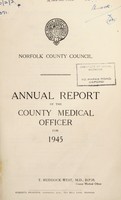 view [Report 1945] / Medical Officer of Health, Norfolk County Council.