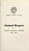 view [Report 1957] / Medical Officer of Health, Norfolk County Council.