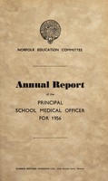 view [Report 1956] / School Medical Officer of Health, Norfolk County Council.