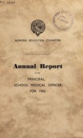 view [Report 1965] / School Medical Officer of Health, Norfolk County Council.