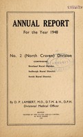 view [Report 1948] / Medical Officer of Health, North Craven Health Division (Prefixed: No. 2).