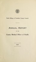 view [Report 1937] / Medical Officer of Health, North Riding of Yorkshire County Council.