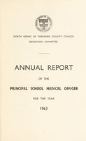 view [Report 1963] / School Medical Officer of Health, North Riding of Yorkshire County Council.