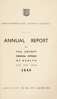 view [Report 1949] / Medical Officer of Health, Northumberland County Council.