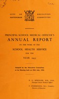 view [Report 1955] / School Medical Officer of Health, Nottingham City.