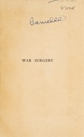 view War surgery / by Edmond Delorme ; translated by H. de Méric.