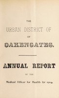 view [Report 1904] / Medical Officer of Health, Oakengates U.D.C.