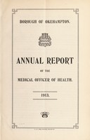 view [Report 1913] / Medical Officer of Health, Okehampton Borough.