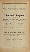view [Report 1903] / Medical Officer of Health, Oldbury U.D.C.