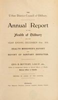 view [Report 1914] / Medical Officer of Health, Oldbury U.D.C.