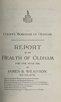 view [Report 1928] / Medical Officer of Health, Oldham County Borough.