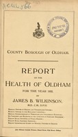 view [Report 1932] / Medical Officer of Health, Oldham County Borough.