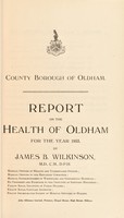 view [Report 1933] / Medical Officer of Health, Oldham County Borough.