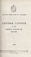 view [Report 1948] / Medical Officer of Health, Oldham County Borough.