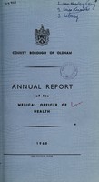 view [Report 1960] / Medical Officer of Health, Oldham County Borough.