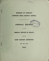 view [Report 1953] / Medical Officer of Health, Oswestry Borough & R.D.C.