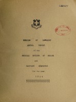 view [Report 1944] / Medical Officer of Health, Oswestry Borough.