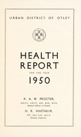 view [Report 1950] / Medical Officer of Health, Otley U.D.C.