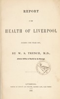 view [Report 1867] / First and Second Quarters, Medical Officer of Health, Liverpool City.