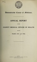 view [Report 1941-1942] / Medical Officer of Health, Middlesex County Council.