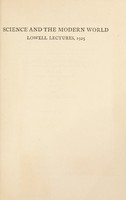 view Science and the modern world : Lowell lectures, 1925.